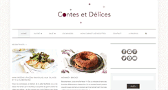 Desktop Screenshot of contesetdelices.com