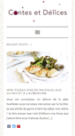 Mobile Screenshot of contesetdelices.com